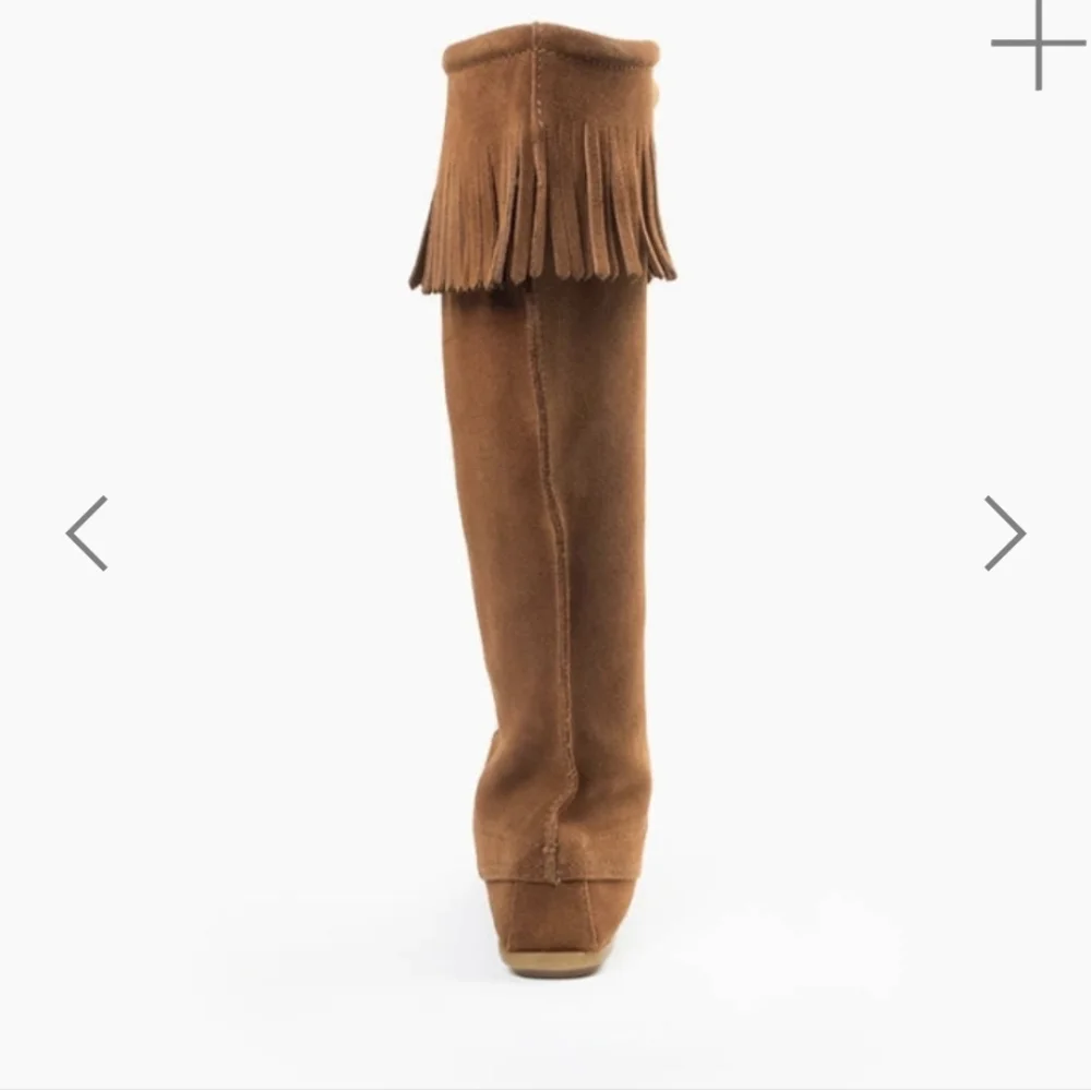 Women's Tan Knee-High Boots